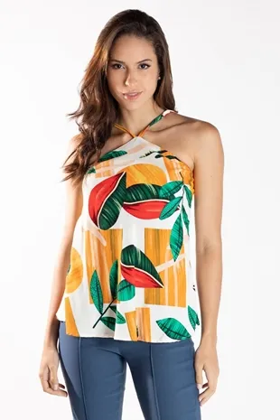 Blusa Dwz Mari Estampada