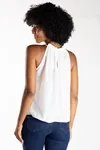 Blusa Dwz Plissada Em Crepe