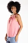 Blusa Dwz Trancado Em Crepe