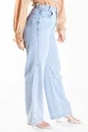 Calca Dwz Wide Leg Jeans