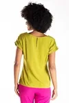 Blusa Dwz Lisa Decote V Manga Curta