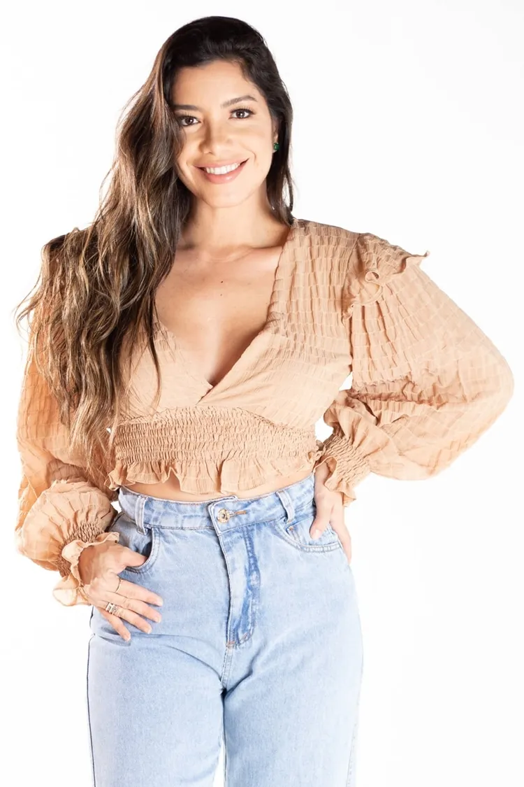 Cropped Dwz Manga Longa