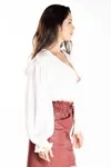 Cropped Dwz Manga Longa