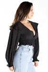 Cropped Dwz Manga Longa
