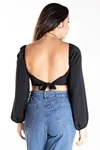 Cropped Dwz Com Bojo Manga Longa