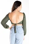 Cropped Dwz Com Bojo Manga Longa