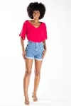 Short Dwz Cintura Alta