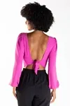 Cropped Dwz Manga Longa Com Bojo