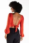 Cropped Dwz Manga Longa Com Bojo