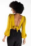 Cropped Dwz Manga Longa Com Bojo
