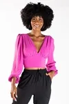 Cropped Dwz Manga Longa Com Bojo
