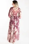 Vestido Dwz Longo De Tule Animal