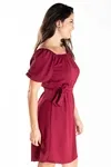 Vestido Dwz Ombro A Ombro Liso Mg Curta