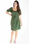 Vestido Dwz Ombro A Ombro Liso Mg Curta