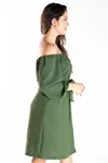 Vestido Dwz Ombro A Ombro Liso