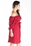 Vestido Dwz Ombro A Ombro Liso