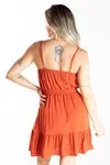 Vestido Dwz Curto Pipoca Com Bojo