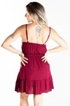 Vestido Dwz Curto Pipoca Com Bojo