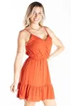 Vestido Dwz Curto Pipoca Com Bojo