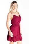 Vestido Dwz Curto Pipoca Com Bojo