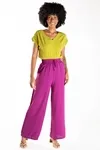 Calca Dwz Pantalona Com Cos