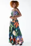 Vestido Dwz Estampado Carol Mello