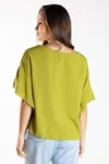 Blusa Dwz Lisa Meia Manga Gola V
