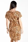Vestido Dwz Ombro A Ombro Animal