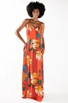 Vestido Dwz Longo Estampado