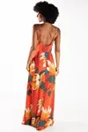 Vestido Dwz Longo Estampado