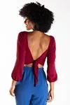 Cropped Dwz Liso Com Bojo
