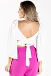 Cropped Dwz Liso Com Bojo