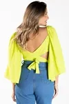 Cropped Dwz Liso Com Bojo