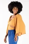 Cropped Dwz Liso Com Bojo