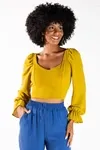 Cropped Dwz Com Manga Longa