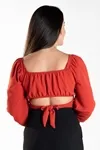 Cropped Dwz Com Manga Longa