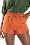Short Dwz Linho Com Elastico
