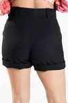 Short Dwz Com Cinto De Linho
