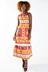 Vestido Dwz Longo Estampado