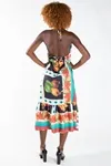 Vestido Dwz Longo Estampado