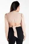 Cropped Dwz Manga Longa Com Bojo
