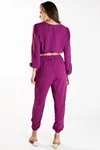 Conjunto Dwz Cropped Com Calca