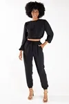 Conjunto Dwz Cropped Com Calca