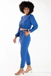 Conjunto Dwz Cropped Com Calca