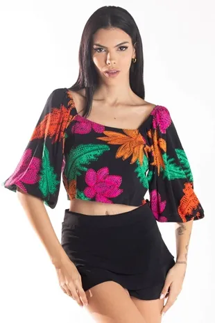 CROPPED DWZ LASTEX