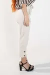 CALCA DWZ LINHO PANTACURT COM BOTOES