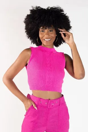 CROPPED DWZ TRICOT COM GOLA