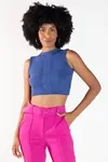 CROPPED DWZ TRICOT COM GOLA