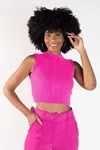 CROPPED DWZ TRICOT COM GOLA