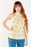 BLUSA DWZ ESTAMPADA AMARRACAO